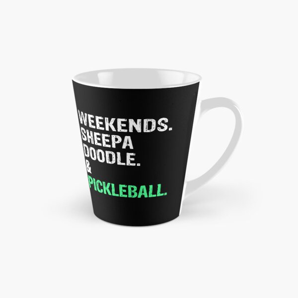 Item preview, Weekends Groodle and Sheepadoodle Funny Dog Gift  designed and sold by Guarddogdrive.