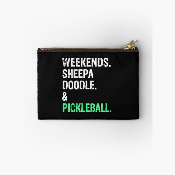 Item preview, Weekends Groodle and Sheepadoodle Funny Dog Gift  designed and sold by Guarddogdrive.