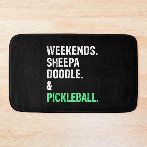 Item preview, Weekends Groodle and Sheepadoodle Funny Dog Gift  designed and sold by Guarddogdrive.