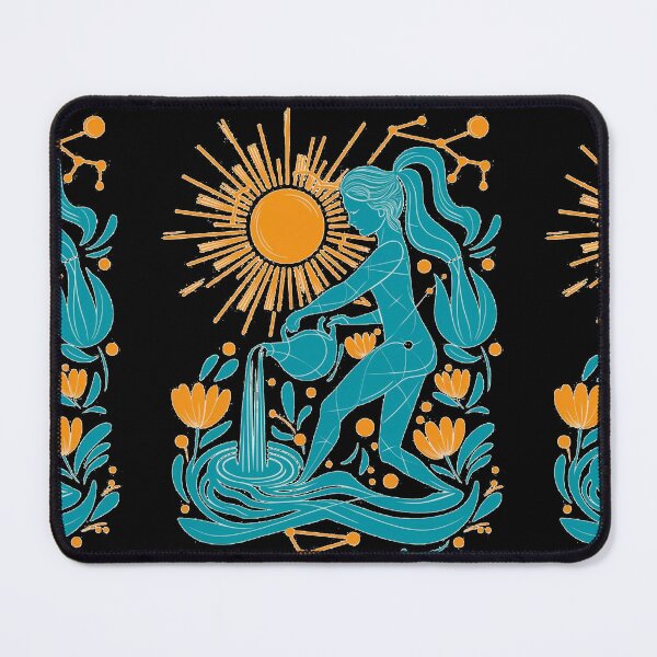 Item preview, Aquarius Astrology. Sun in Aquarius, Zodiac sign, Aquarius symbol designed and sold by ZodiacWonders.