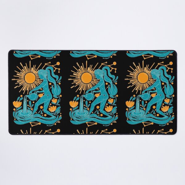 Item preview, Aquarius Astrology. Sun in Aquarius, Zodiac sign, Aquarius symbol designed and sold by ZodiacWonders.