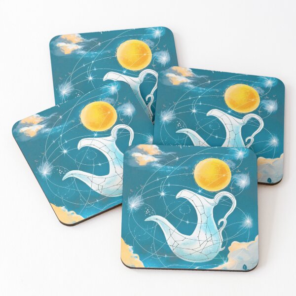 Item preview, Aquarius Astrology. Sun in Aquarius, Zodiac sign, Aquarius symbol designed and sold by ZodiacWonders.