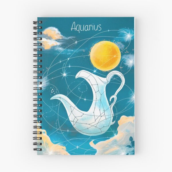 Item preview, Aquarius Astrology. Sun in Aquarius, Zodiac sign, Aquarius symbol designed and sold by ZodiacWonders.