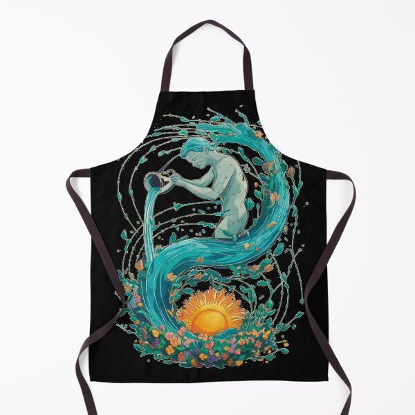 Artikelvorschau, Wassermann-Astrologie. Sonne im Wassermann, Sternzeichen, Wassermann-Symbol entworfen und verkauft von ZodiacWonders.