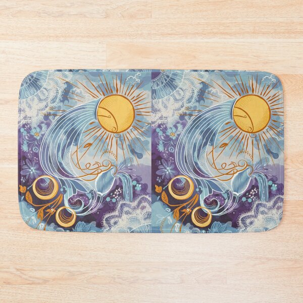 Item preview, Aquarius Astrology. Sun in Aquarius, Zodiac sign, Aquarius symbol designed and sold by ZodiacWonders.