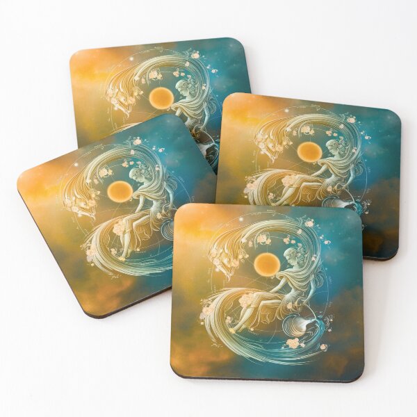 Item preview, Aquarius Astrology. Sun in Aquarius, Zodiac sign, Aquarius symbol designed and sold by ZodiacWonders.