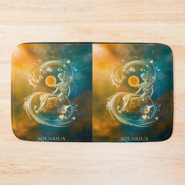 Item preview, Aquarius Astrology. Sun in Aquarius, Zodiac sign, Aquarius symbol designed and sold by ZodiacWonders.