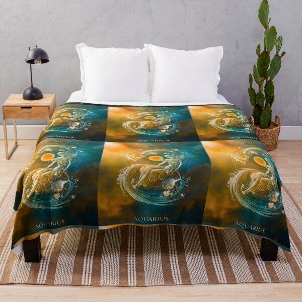 Item preview, Aquarius Astrology. Sun in Aquarius, Zodiac sign, Aquarius symbol designed and sold by ZodiacWonders.