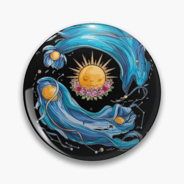 Item preview, Aquarius Astrology. Sun in Aquarius, Zodiac sign, Aquarius symbol designed and sold by ZodiacWonders.