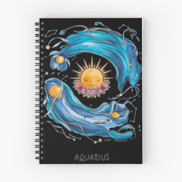 Item preview, Aquarius Astrology. Sun in Aquarius, Zodiac sign, Aquarius symbol designed and sold by ZodiacWonders.