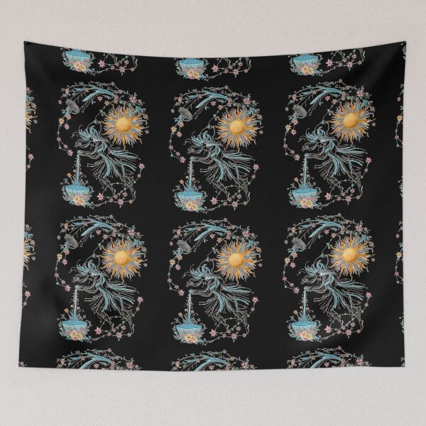 Item preview, Aquarius Astrology. Sun in Aquarius, Zodiac sign, Aquarius symbol designed and sold by ZodiacWonders.