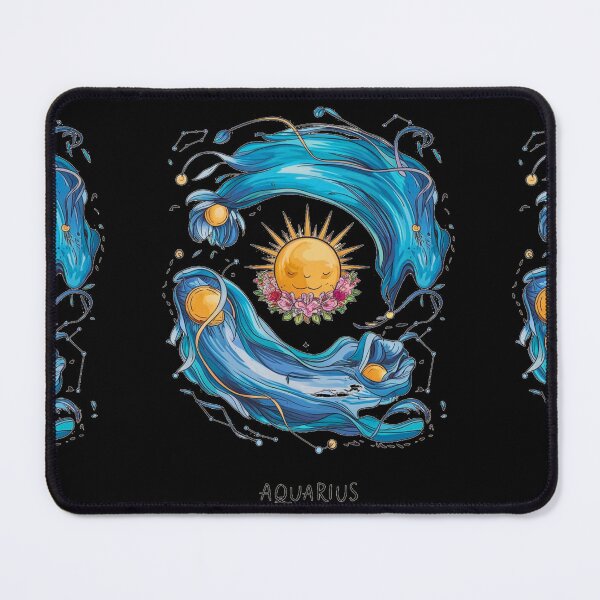 Item preview, Aquarius Astrology. Sun in Aquarius, Zodiac sign, Aquarius symbol designed and sold by ZodiacWonders.