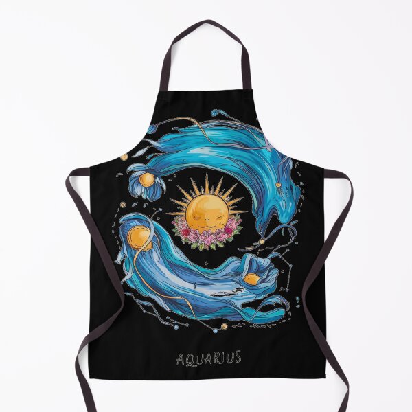Item preview, Aquarius Astrology. Sun in Aquarius, Zodiac sign, Aquarius symbol designed and sold by ZodiacWonders.