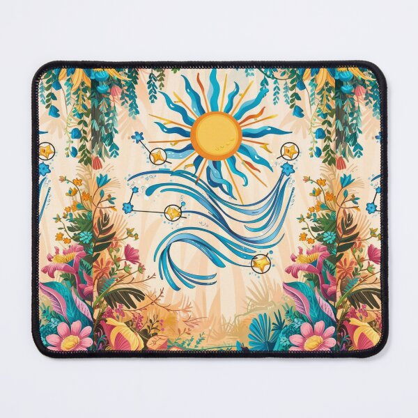 Item preview, Aquarius Astrology. Sun in Aquarius, Zodiac sign, Aquarius symbol designed and sold by ZodiacWonders.