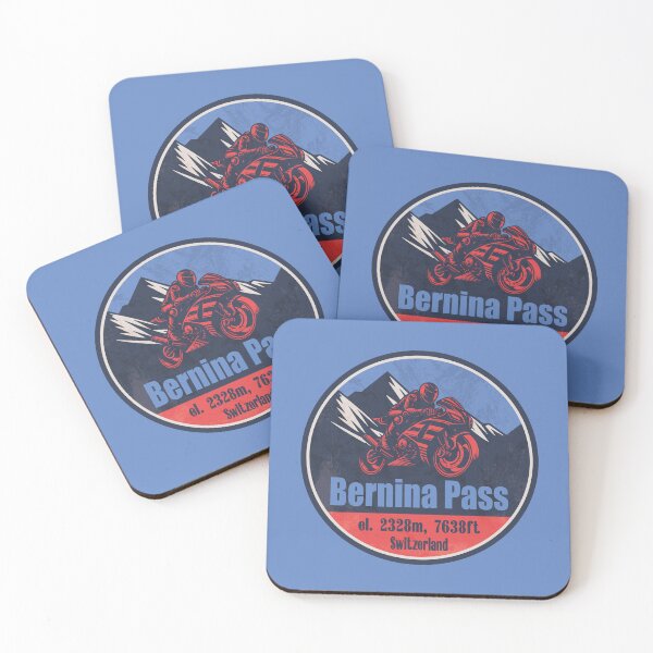 Item preview, Bernina Pass Switzerland Motorcycling Mountain Design designed and sold by CynthiaGraphics.