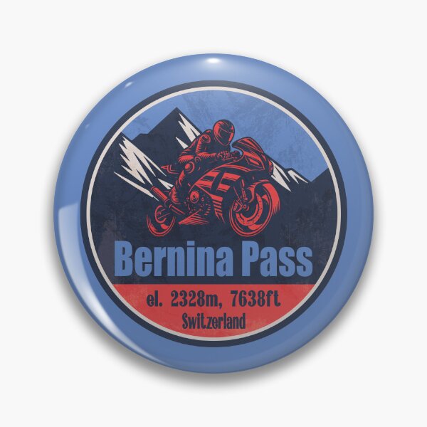 Item preview, Bernina Pass Switzerland Motorcycling Mountain Design designed and sold by CynthiaGraphics.