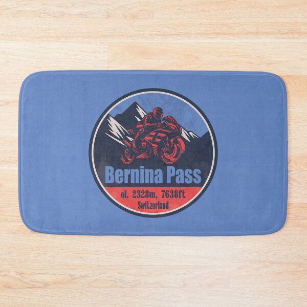 Item preview, Bernina Pass Switzerland Motorcycling Mountain Design designed and sold by CynthiaGraphics.