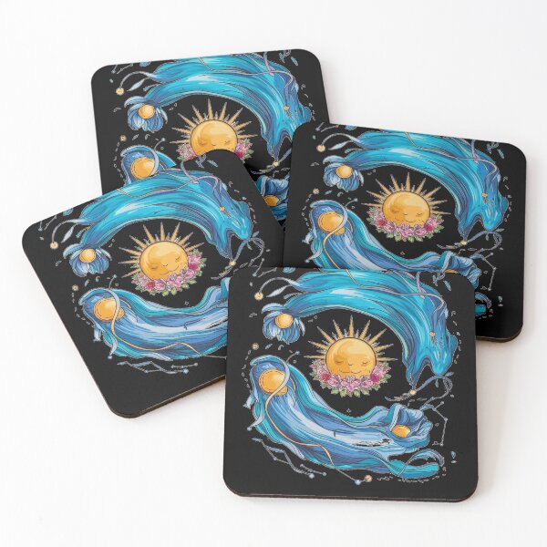Item preview, Aquarius Astrology. Sun in Aquarius, Zodiac sign, Aquarius symbol designed and sold by ZodiacWonders.