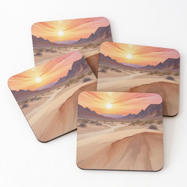 Item preview, Desert Sand Sunset Digital Print Design designed and sold by imanshu.
