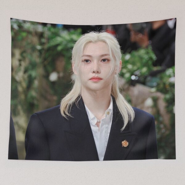 Item preview, Felix Stray Kids SKZ ot8 kpop boy group koreans met gala designed and sold by Kpop-Noona.