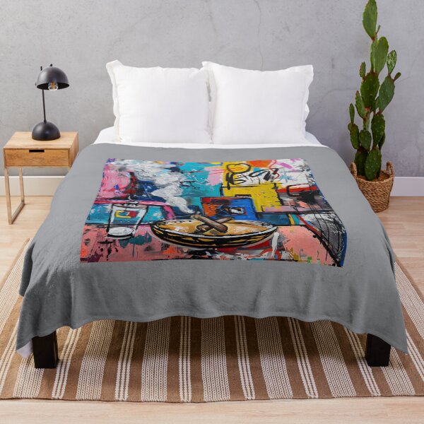 Item preview, Chromatic Chaos Unleashed- Vibrant Still Life with Smoking Cigar and Abstract Fauvist Elements designed and sold by OlfactoART Studio.