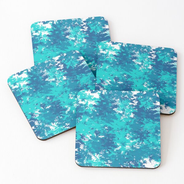 Item preview, Blue Green Abstract Art design designed and sold by CLEARART7.