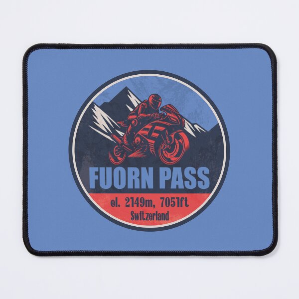 Item preview, Fuorn Pass Switzerland Motorcycling Mountain Design designed and sold by CynthiaGraphics.