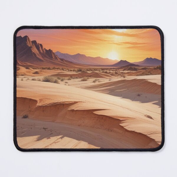 Item preview, Desert Sand Sunset Digital Print Design designed and sold by imanshu.
