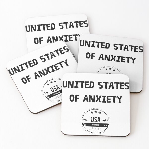 Item preview, United States Of Anxiety designed and sold by GbzDigital.
