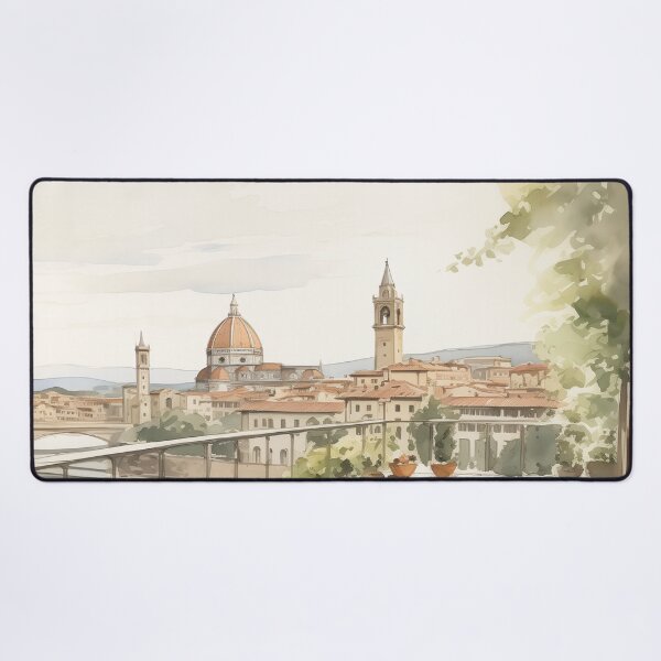 Item preview, florence, italy travel wall art print designed and sold by vintagetrips.
