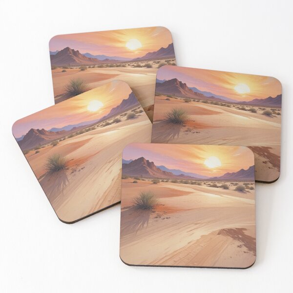 Item preview, Desert Sand Sunset Digital Print Design designed and sold by imanshu.