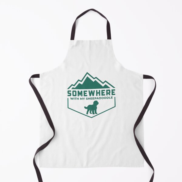 Item preview, Somewhere With My Sheepadoodle Outdoor Wilderness Gift designed and sold by Guarddogdrive.