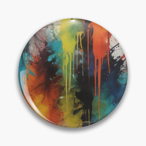 Item preview, Artistic colorful splash spectrum artwork print design  designed and sold by Anshu3813.