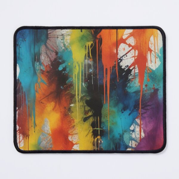 Item preview, Artistic colorful splash spectrum artwork print design designed and sold by Anshu3813.