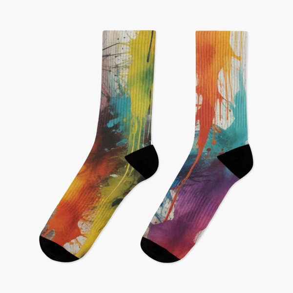 Item preview, Artistic colorful splash spectrum artwork print design  designed and sold by Anshu3813.
