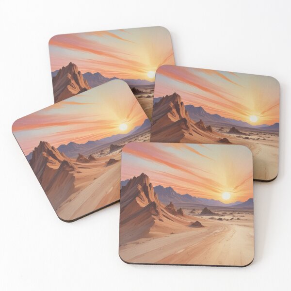 Item preview, Desert Sand Sunset Digital Print Design designed and sold by imanshu.