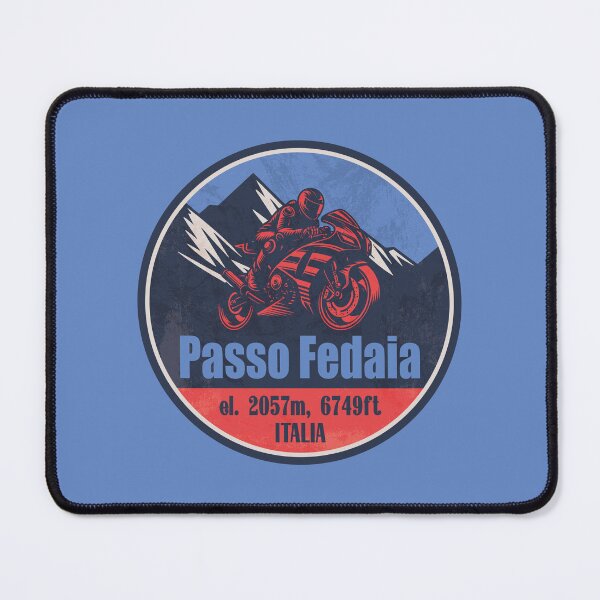 Item preview, Passo Fedaia Italy Motorcycling Mountain Design designed and sold by CynthiaGraphics.