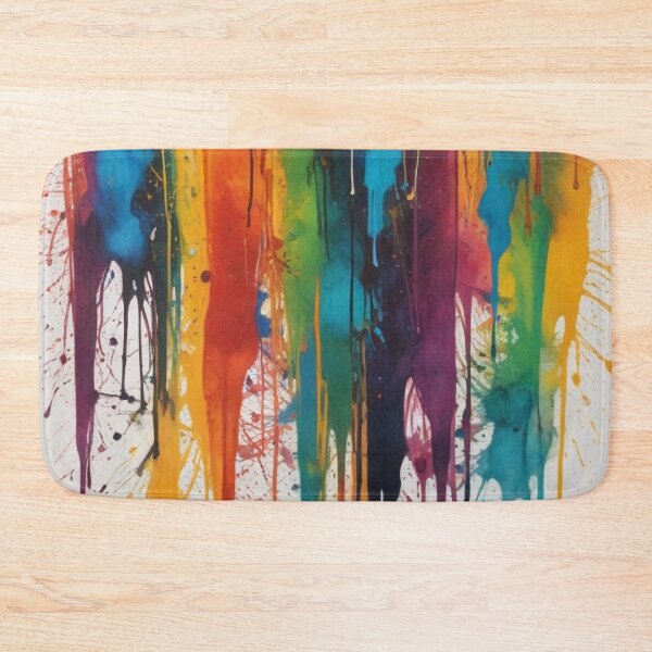 Item preview, Artistic colorful splash spectrum artwork print design  designed and sold by Anshu3813.