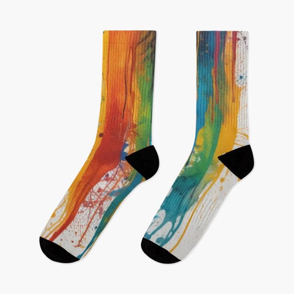 Item preview, Artistic colorful splash spectrum artwork print design  designed and sold by Anshu3813.