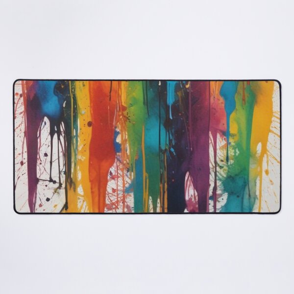Item preview, Artistic colorful splash spectrum artwork print design  designed and sold by Anshu3813.