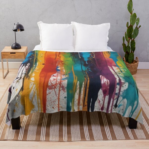 Item preview, Artistic colorful splash spectrum artwork print design designed and sold by Anshu3813.