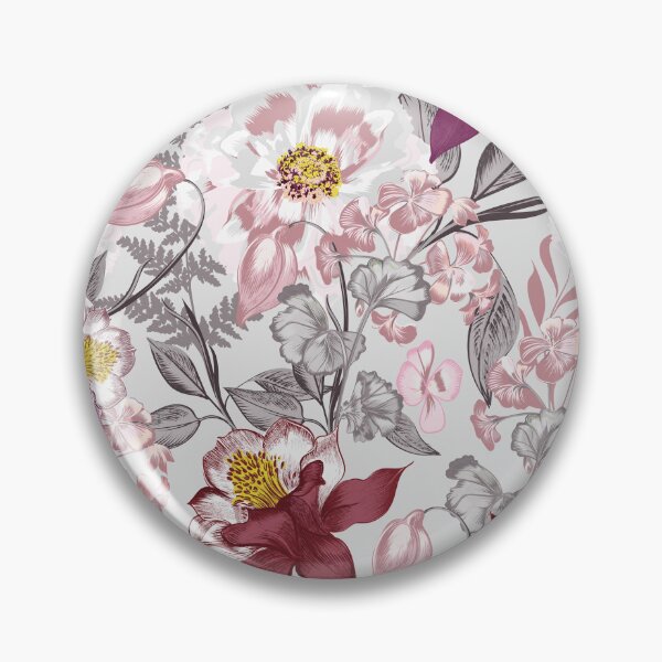 Item preview, Blooming floral vintage pattern designed and sold by FleurDesign.