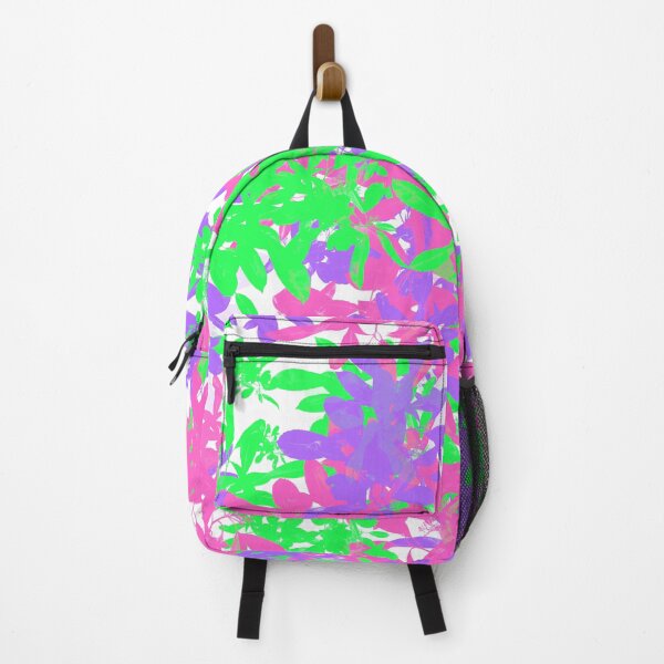 Item preview, Purple Green Pink Abstract Flowers designed and sold by CLEARART7.