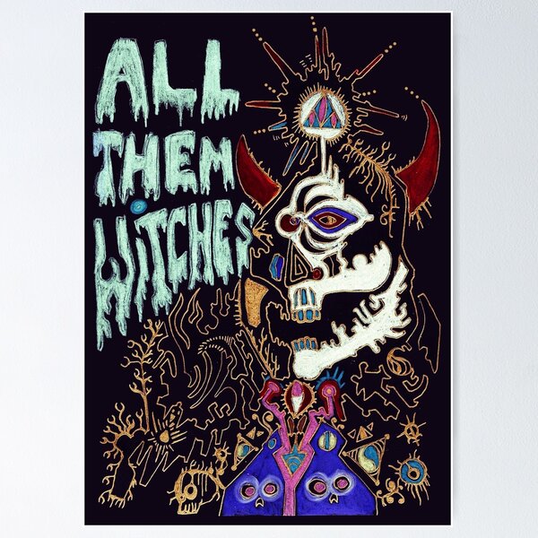 Item preview, All Them Witches 9 designed and sold by progmedia.