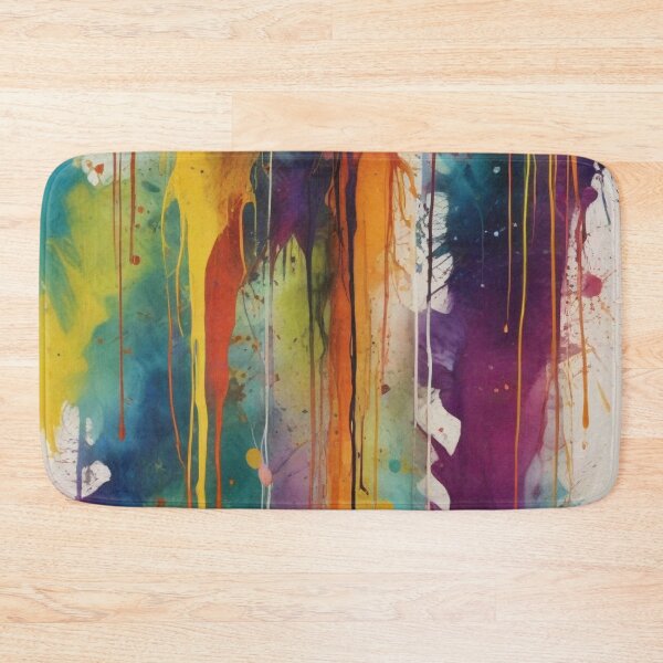 Item preview, Artistic colorful splash spectrum artwork print design  designed and sold by Anshu3813.
