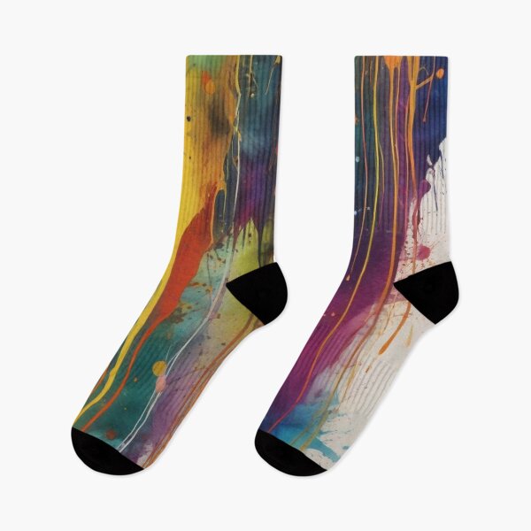 Item preview, Artistic colorful splash spectrum artwork print design  designed and sold by Anshu3813.