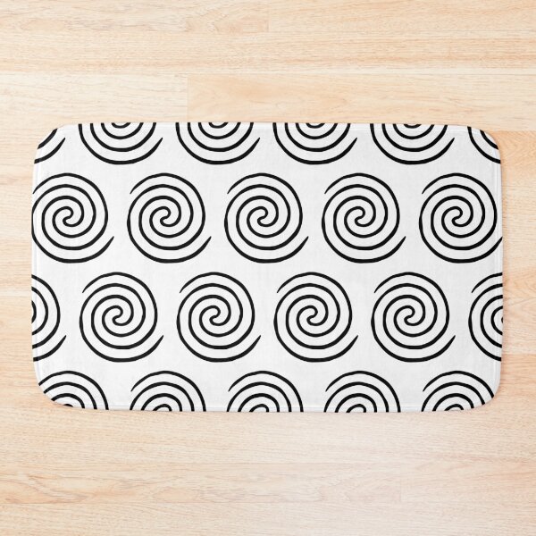 Item preview, Time Portal Spiral Pattern Black and White designed and sold by tonymagnerart.