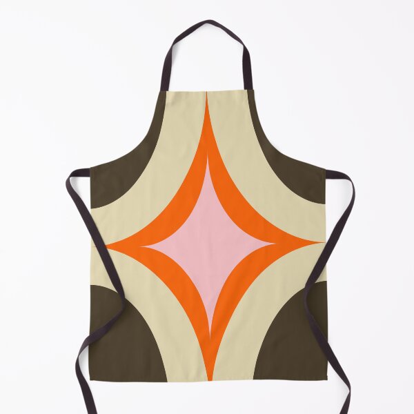 Item preview, Groovy Starburst Brown Beige - Mid Century designed and sold by susycosta.
