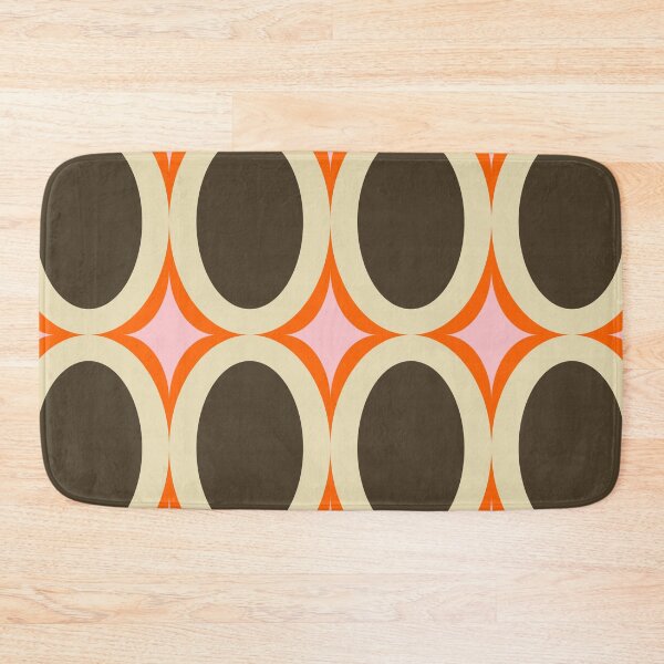 Item preview, Groovy Starburst Brown Beige - Mid Century designed and sold by susycosta.