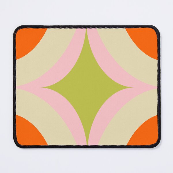 Item preview, Groovy Starburst Orange Beige - Mid Century designed and sold by susycosta.